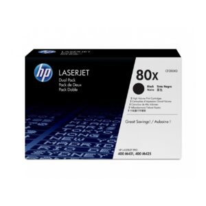 Toner HP 80X 2Pack czarny CF280XD - obrazek 1