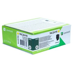 Toner Lexmark 74C2HYE Yellow korporacyjny