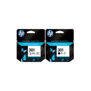 Zestaw tuszów HP 301 Czarny + Kolorowy CH561EE + CH562EE