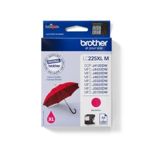 Tusz Brother LC225XLM Magenta - obrazek 1