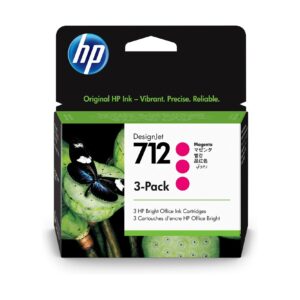 Tusz HP 712 Magenta 3ED78A 29 ml 3pak