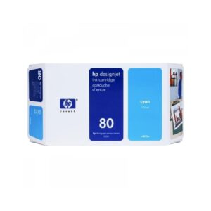 Tusz HP 80 Cyan C4872A 175 ml - obrazek 1