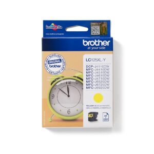 Tusz Brother LC125XLY Yellow