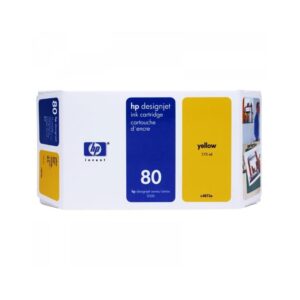 Tusz HP 80 Yellow C4873A 175 ml - obrazek 1
