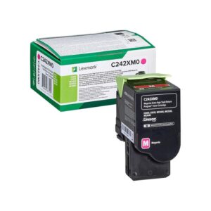 Toner Lexmark C242XM0 Magenta zwrotny - obrazek 1
