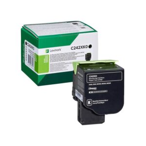 Toner Lexmark C242XK0 Czarny zwrotny - obrazek 1