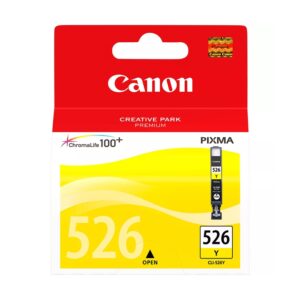 Tusz Canon CLI-526Y Yellow 4543B001 - obrazek 1