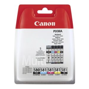 Tusz Canon PGI-580PGBK/CLI-581 CMYK komplet