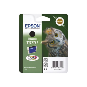 Tusz Epson T0791do Stylus Photo1400/1500W/P50/PX660 | 11,1ml | black - obrazek 1
