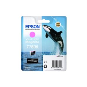 Tusz Epson T7606 Light Magenta C13T76064010