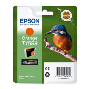 Tusz Epson T1599 do Stylus Photo R2000 | 17ml | orange - obrazek 1