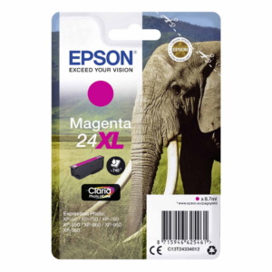 Tusz Epson T2433 XL do XP-750/850 | 8,7ml | magenta