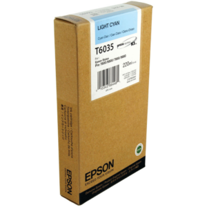 Tusz Epson T6035 do Stylus Pro 7800/7880/9800/9880 | 220ml | light cyan - obrazek 1