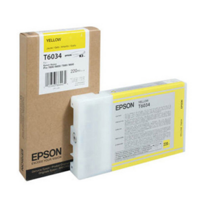 Tusz Epson T6034 do Stylus Pro 7800/7880/9800/9880 | 220ml | yellow
