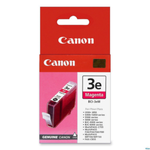 Tusz Canon BCI3EM do BJ-C6000/6100, S400/450, C100, MP700 | 280 str. | magenta - obrazek 1