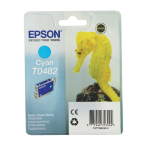 Tusz Epson T0482 do R-200/220/300/340, RX-500/600/640 | 13ml | cyan