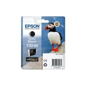 Tusz Epson T3248 Matte Black C13T32484010 - obrazek 1