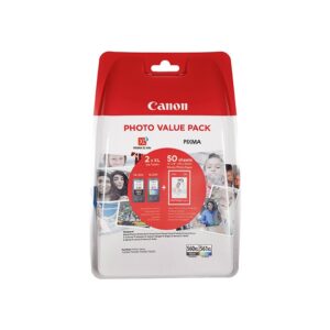 Tusz Canon PG-560XL/CL-561XL Czarny + Color + 50 ark. papieru foto - obrazek 1