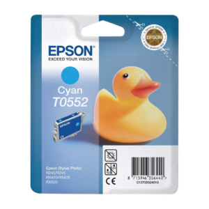 Tusz Epson T0552 do Stylus Photo R-240/245, RX-425/520 | 8ml | cyan