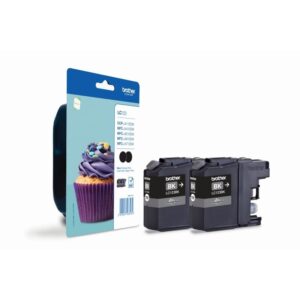 Tusz Brother LC123BKBP2 Black 2pak
