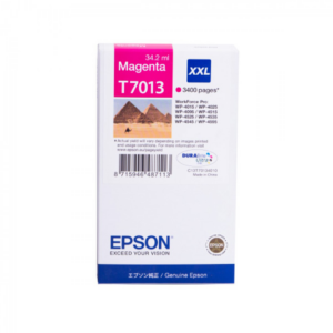 Tusz Epson T7013 do WP-4015DN/4095DN/4515DN/4525DNF XXL | 34,2ml | magenta - obrazek 1