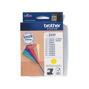 Tusz Brother LC223Y Yellow