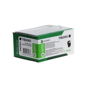 Toner Lexmark 71B20K0 Czarny zwrotny - obrazek 1