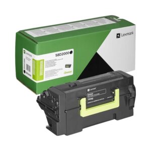 Toner Lexmark 58D2000 Czarny zwrotny - obrazek 1