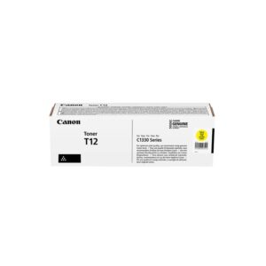 Toner Oryginalny Canon T12 5095C006 Żółty - obrazek 1